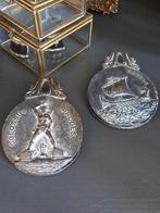 2 prachtige ANTIEKE 1947 KOPEREN GELD KLIPPEN/MONEYCLIP, Ophalen of Verzenden, Koper