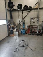 Showtec verlichtingset met 2 statiefen 8 spots, Ophalen, Gebruikt, Licht, Geluidgestuurd
