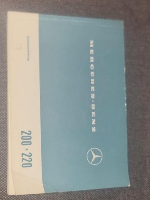 instructieboekje van  de Mercedes W110, Auto diversen, Handleidingen en Instructieboekjes, Ophalen of Verzenden