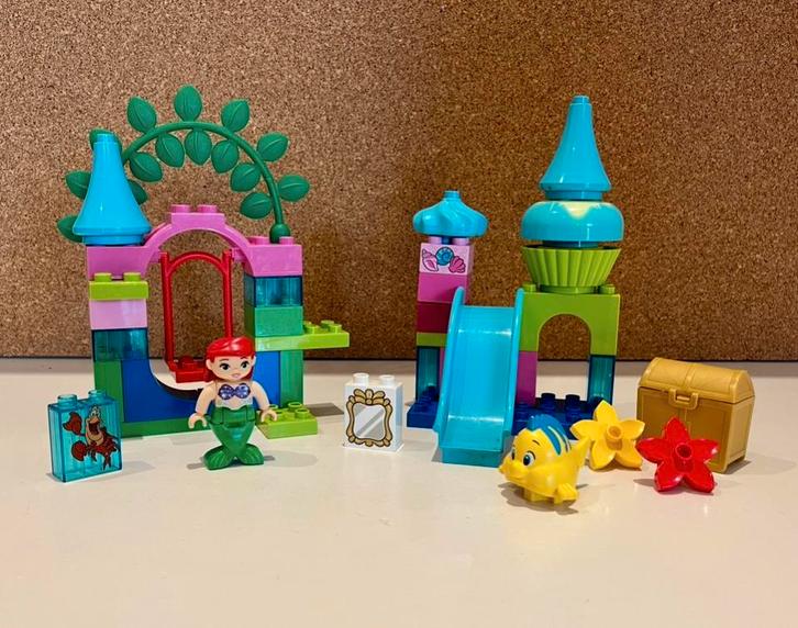 Duplo Ariëls onderzeese kasteel 10515, Kinderen en Baby's, Speelgoed | Duplo en Lego, Gebruikt, Duplo, Ophalen of Verzenden