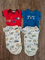 4 rompers korte mouwen, Ophalen of Verzenden, Gebruikt, Jongetje of Meisje, Nacht- of Onderkleding