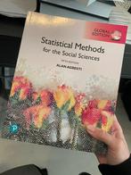 Niet gebruikt! Statistical Methods - Alan Agresti, Boeken, Studieboeken en Cursussen, Ophalen of Verzenden, Beta, Nieuw