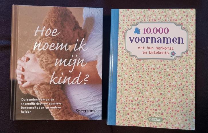 2 boeken babynamen. Hoe noem ik mijn kind 10000 voornamen. 5, Boeken, Zwangerschap en Opvoeding, Zo goed als nieuw, Zwangerschap en Bevalling