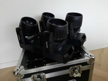Ayra vision twins wash zoom (2) moving head set incl. Acce beschikbaar voor biedingen