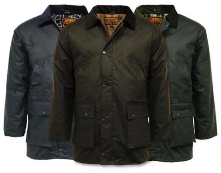 Nieuw waxjas maat s m l xl xxl 3xl 4xl 5xl groen blauw bruin, Kleding | Heren, Jassen | Winter, Nieuw, Overige maten, Overige kleuren