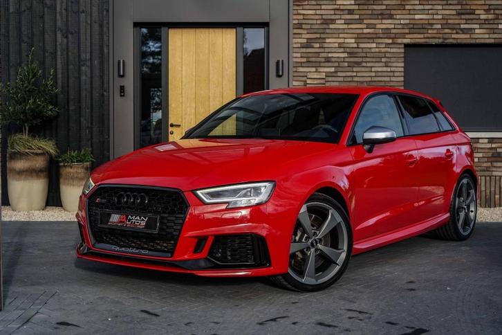 Audi RS3 Sportback 2.5 TFSI Quattro B&O/RS-zetels/2020/Deale, Auto's, Audi, Bedrijf, RS3, 4x4, ABS, Achteruitrijcamera, Airbags