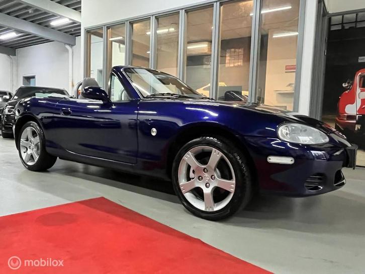 Mazda MX-5 1.6i ZEER NETJES LAGE KM ROESTVRIJ STOELVERW. NW, Auto's, Mazda, Bedrijf, Te koop, MX-5, ABS, Airbags, Alarm, Centrale vergrendeling