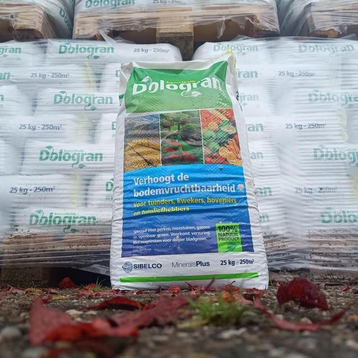 Kalkkorrels 25 kg, Tuin en Terras, Aarde en Mest, Overige typen, Ophalen