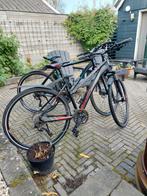 Dames crosfiets, zwart/ rood, Ophalen of Verzenden, Zo goed als nieuw