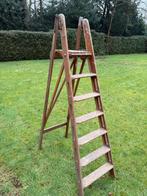 Houten ladder / trap, Doe-het-zelf en Verbouw, Ladders en Trappen, Ophalen, Gebruikt, Ladder, 2 tot 4 meter