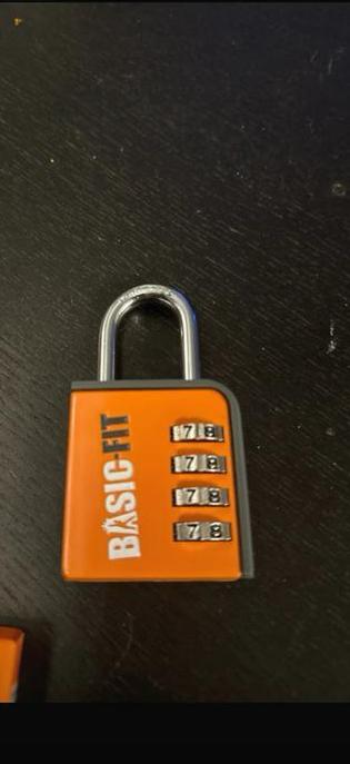 Basicfit cijfer slot, Ophalen of Verzenden, Nieuw