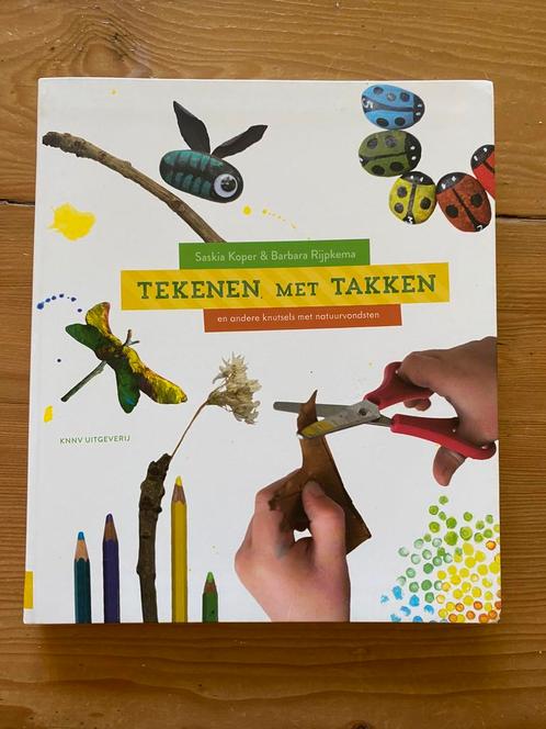Tekenen met takken - Saskia Koper, Hobby en Vrije tijd, Knutselen, Gebruikt, Overige typen, Ophalen of Verzenden