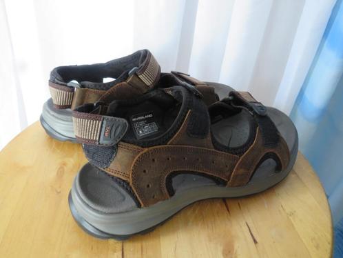 riverland bruine leren sandalen mt 8= 42 ( amerikaanse 8 ), Kleding | Heren, Schoenen, Gedragen, Sandalen, Bruin, Ophalen