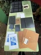 Gratis restmateriaal en glas van fotolijsten, wie?, Hobby en Vrije tijd, Knutselen, Ophalen, Gebruikt, Materiaal