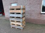 Europallets 6 stuks, Ophalen, Minder dan 25 mm, Zo goed als nieuw, Minder dan 200 cm
