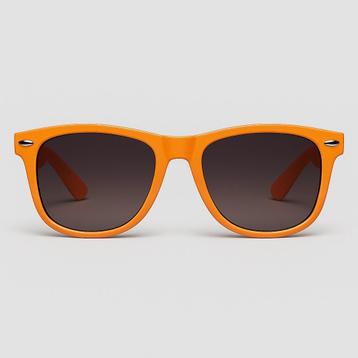 Partij oranje Distressed zonnebrillen 2215-OR beschikbaar voor biedingen