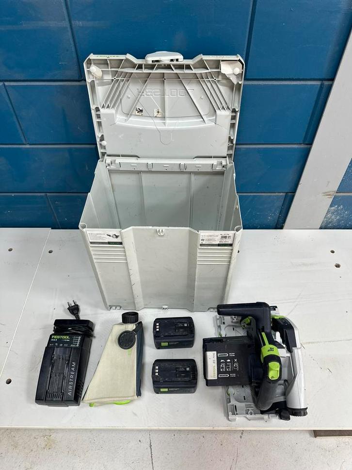 Festool accu invalzaag! Compleet in goede staat, Doe-het-zelf en Verbouw, Gereedschap | Zaagmachines, Zo goed als nieuw, Invalzaag