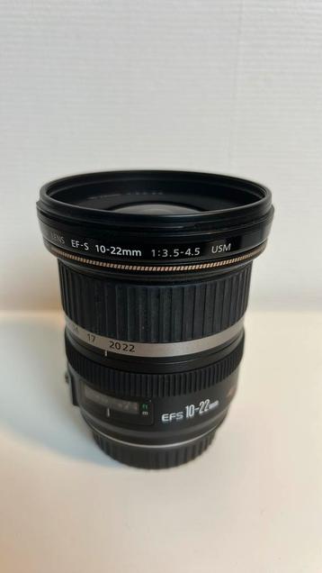 Canon groothoeklens EF-S 10-22mm f/3.5-4.5 USM beschikbaar voor biedingen