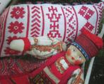 Borduurpatroon  Noors kussen  nr 8262, Hobby en Vrije tijd, Borduren en Borduurmachines, Verzenden, Nieuw, Handborduren, Patroon