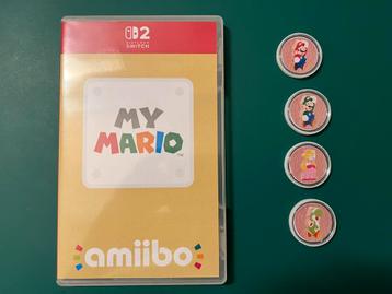 My Mario Wooden box NFC Amiibo tags coins beschikbaar voor biedingen