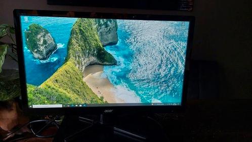 Acer G226HQL Full HD led monitor, Computers en Software, Monitoren, Zo goed als nieuw, 60 Hz of minder, DVI, VGA, Kantelbaar, LED