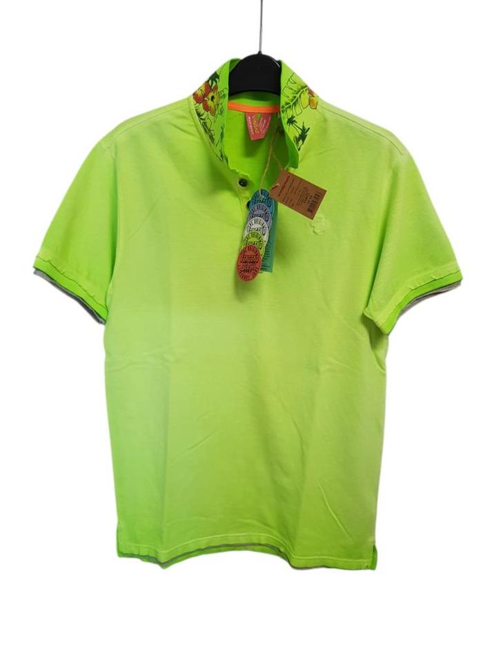 Gave NIEUWE VINGINO polo Kwasti neon geel maat 16/176., Kinderen en Baby's, Kinderkleding | Maat 176, Nieuw, Jongen, Shirt of Longsleeve
