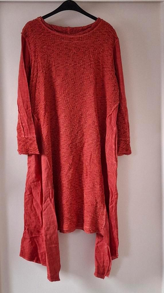 Kekoo Rode Gemeleerde Jurk Maat 2, Kleding | Dames, Jurken, Nieuw, Maat 46/48 (XL) of groter, Rood, Ophalen of Verzenden