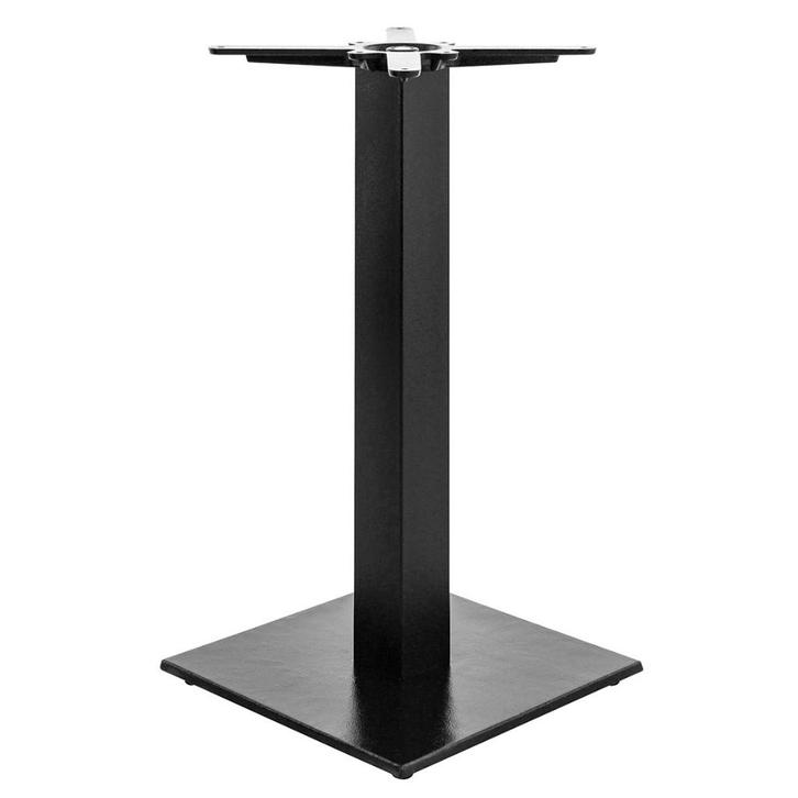 Tafelonderstel metaal met plat vierkante voet, Tuin en Terras, Tuinmeubel-accessoires, Nieuw, Ophalen of Verzenden