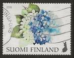 Finland 57, hortensia, Verzenden, Finland, Gestempeld