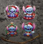 Disney plastic kerst hangers - Stitch, Ophalen of Verzenden, Zo goed als nieuw