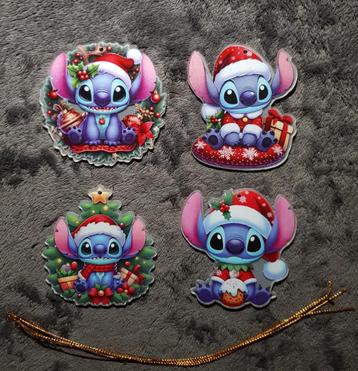 Disney plastic kerst hangers - Stitch beschikbaar voor biedingen