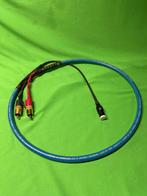 Cardas Quadlink phonokabel 125 cm, Ophalen of Verzenden, Zo goed als nieuw, Platenspeler-onderdeel, Overige merken