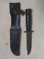 Ka bar  US Camilles, Verzamelen, Ophalen of Verzenden, Landmacht, Nederland, Mes of Dolk