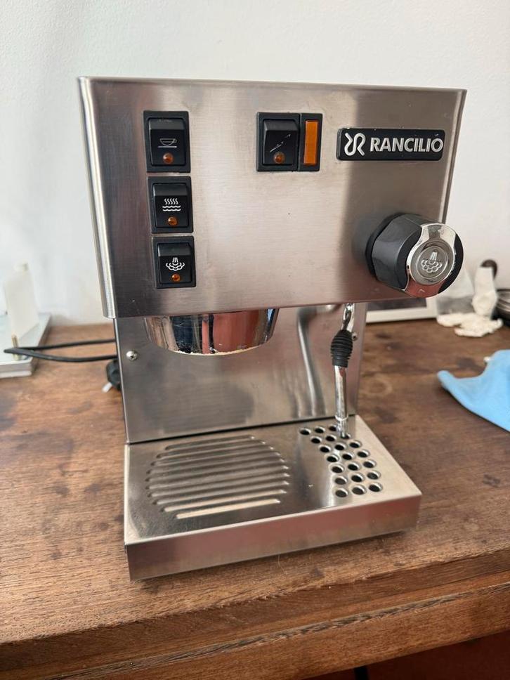 Rancilio Silvia V3 Espressomachine Defect, Witgoed en Apparatuur, Koffiezetapparaten, Gebruikt, Gemalen koffie, Espresso apparaat