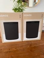 NIEUWE SET Sonos One SL speakers zwart, Nieuw, Ophalen, Speakers