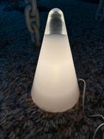 Mooie ilu cone lamp, Ophalen, Zo goed als nieuw, Glas, Minder dan 50 cm