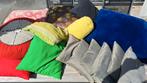 diverse kussens in soorten, kleuren en maten, Ophalen, Gebruikt