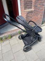 Easywalker Harvey2 + reiswieg Night Black, Kinderen en Baby's, Kinderwagens en Combinaties, Gebruikt, Combiwagen, Verstelbare duwstang