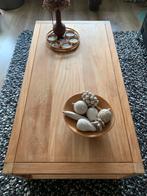 Prachtige teak hout salontafel + onderblad. Alleen ophalen., Gebruikt, 100 tot 150 cm, Past in elk interieur., Minder dan 50 cm
