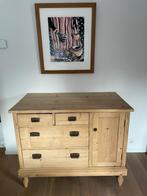 Commode geloogd grenen 112x59,5x91cm hoog, Ophalen, Gebruikt, Overige typen