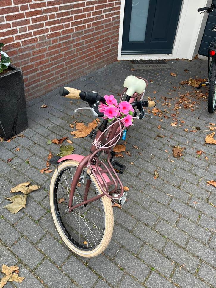 Kinder fiets meisjes, Fietsen en Brommers, Fietsen | Meisjes, Gebruikt, 22 inch, Versnellingen, Ophalen
