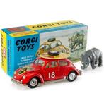 Volkswagen Kever 1200 ( In East African Safari )  Rood 1-43, Hobby en Vrije tijd, Tschuiten@hotmail.com, Duitsland, Auto, Corgi
