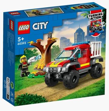 LEGO City 4x4 Brandweertruck redding Set - 60393|NEW| beschikbaar voor biedingen