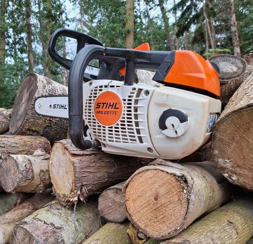 Stihl MS201TC tophandle kettingzaag, Tuin en Terras, Hand-tuingereedschap, Zo goed als nieuw, Overige soorten, Ophalen of Verzenden