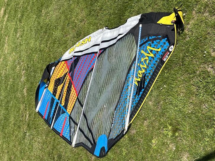Naish Chopper S 3.8 Wave Storm Sail (windsurf zeil), Watersport en Boten, Windsurfen, Zo goed als nieuw, Zeil, Minder dan 250 cm