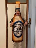 Verkleedpak bierfles, Kleding | Heren, Carnavalskleding en Feestkleding, Carnaval, Overige maten, Ophalen of Verzenden, Zo goed als nieuw