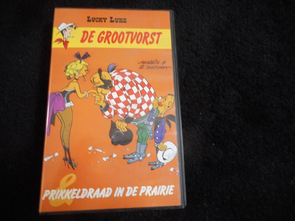 LUCKY LUKE "Tortilla's voor de Daltons" Tekenfilm Op VIDEO!, Cd's en Dvd's, VHS | Kinderen en Jeugd, Verzenden, Alle leeftijden