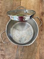 Kookpan met deksel MasterChef, Ophalen of Verzenden, Gebruikt, Rvs, Kookpan of Snelkookpan