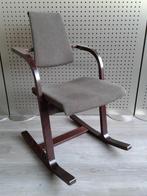 1x Stokke (Variér) Actulum (Bruin), Zeer Goed!, Huis en Inrichting, Stoelen, Gebruikt, Bruin, Metaal, Ophalen of Verzenden