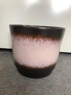 Leuke bloempot W Germany, Tuin en Terras, Bloempotten, Gebruikt, Rond, Ophalen of Verzenden, Aardewerk